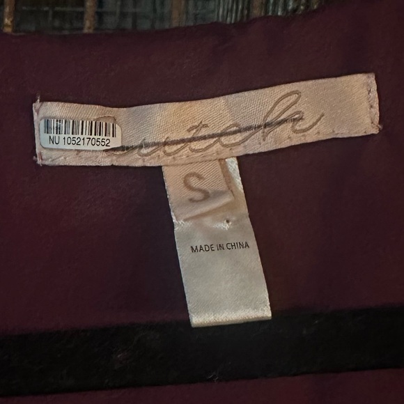 Hutch Violette Plum Floral Velvet Maxi Wrap Dress 38129 - Picture 10 of 16